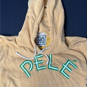 Roots of Fight “Pele” Yellow Hoodie for Men